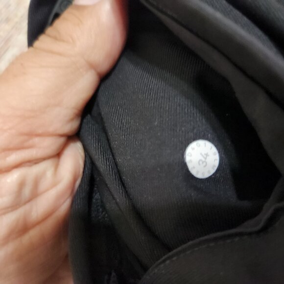 Lululemon Men's Everyday Pant Black Size 34 Golf Walking Casual Pockets Zipper - Picture 14 of 15